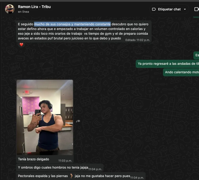 Testimonio de alumno de Viviendo Fit