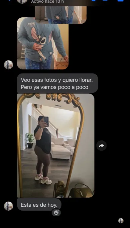 Progreso de alumno de Viviendo Fit